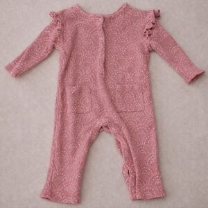 Jessica Simpson Onsie Ruffle Romper Baby Girl Size 3-6M
